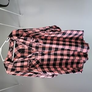 Torrid, pink and black Harper tunic